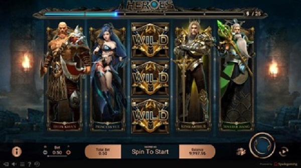 heroes slot เล่นจริง แจกจริง