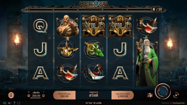 heroes slot การผจญภัยครั้งยิ่งใหญ่