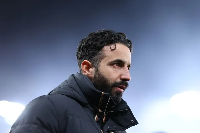Manchester United boss Ruben Amorim