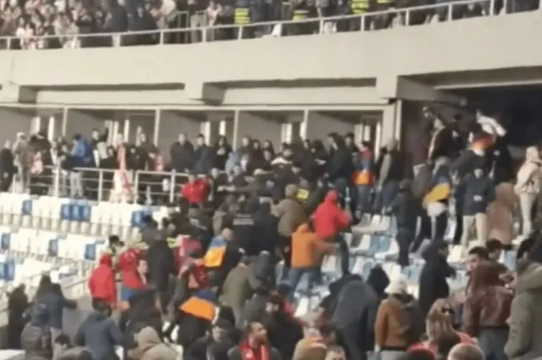 Police had to intervene