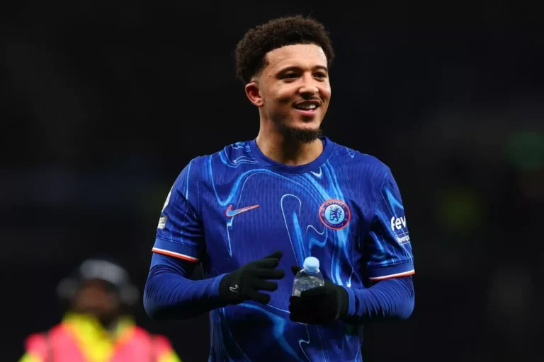 Sancho's last Chelsea goal came in December