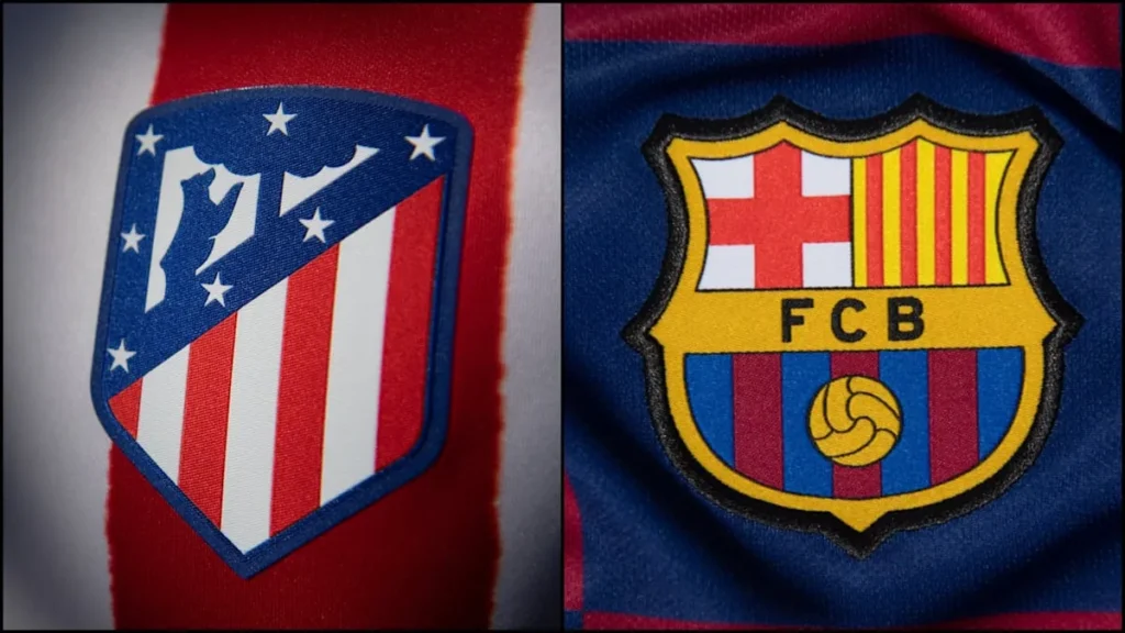 Atletico Madrid lineup vs. Barcelona