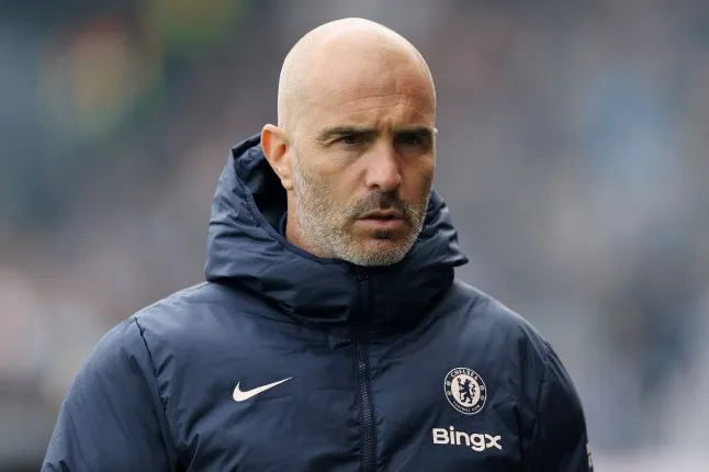 Enzo Maresca during Chelsea’s Premier League clash with Fulham
