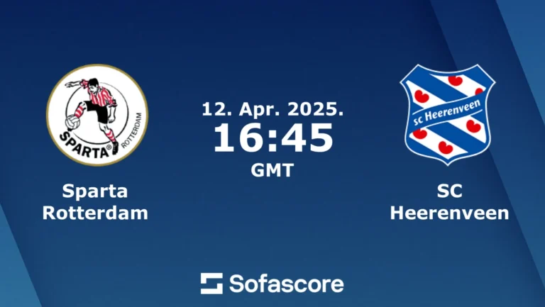 Sparta Rotterdam vs. Heerenveen