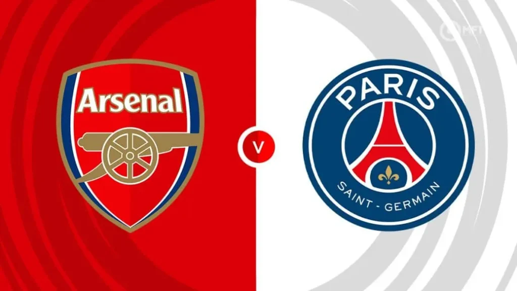 arsenal vs psg