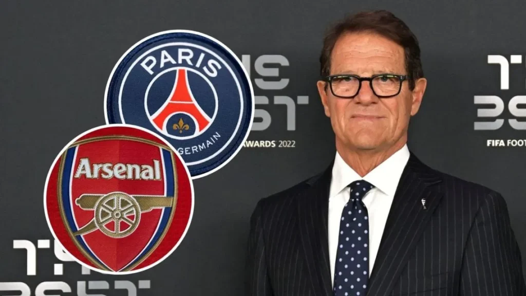 คาเปลโล ทำนายผล อาร์เซนอล หรือ PSG ได้ผ่านเข้าชิง UCL