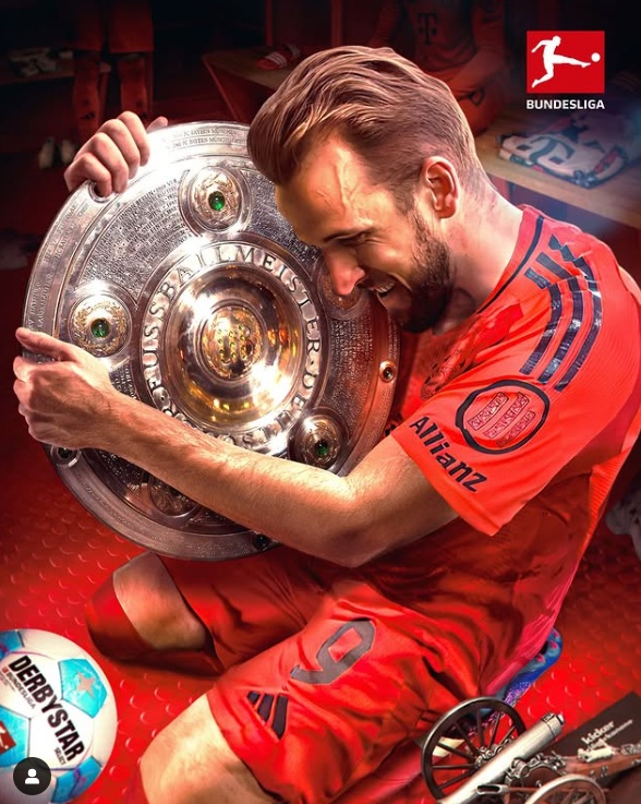 Harry Kane_ champions of bundesliga