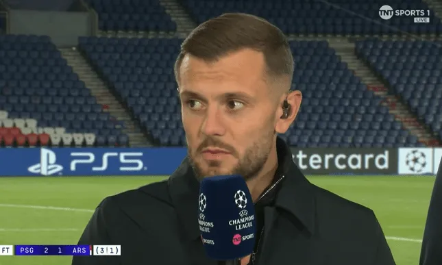 Jack Wilshere speaking after Arsenal’s Champions League exit