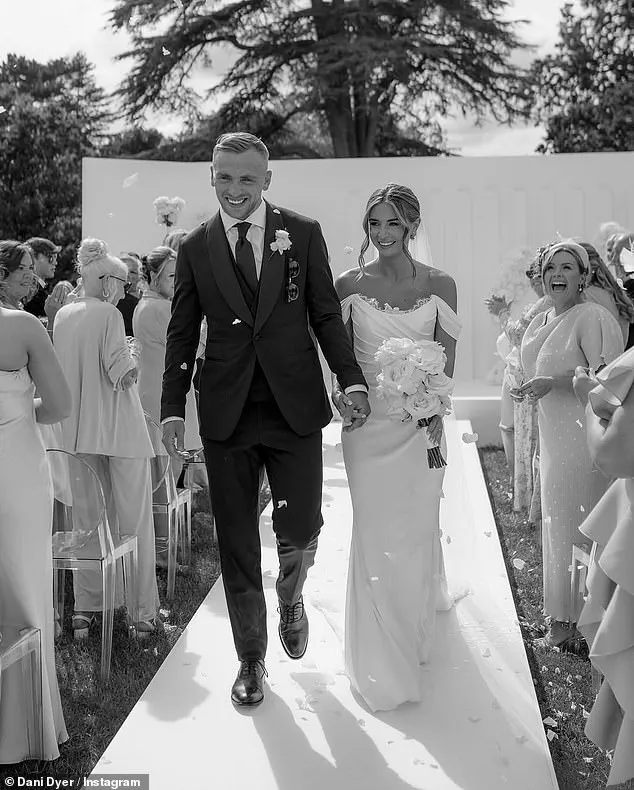 Dani Dyer and Jarrod Bowen's lavish wedding