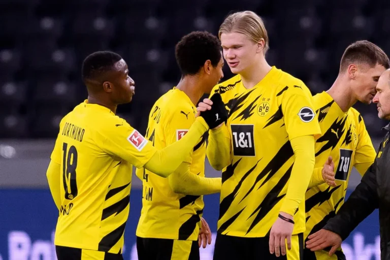 Erling Haaland was full of praise for the young Dortmund star