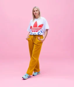 Alessia Russo modelling for adidas x Gucci