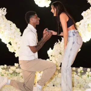 The couple got engaged in 2022