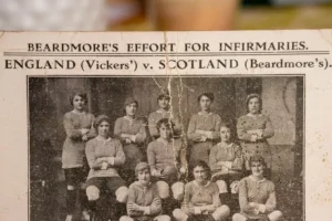 The first Lionesses - England team in 1918