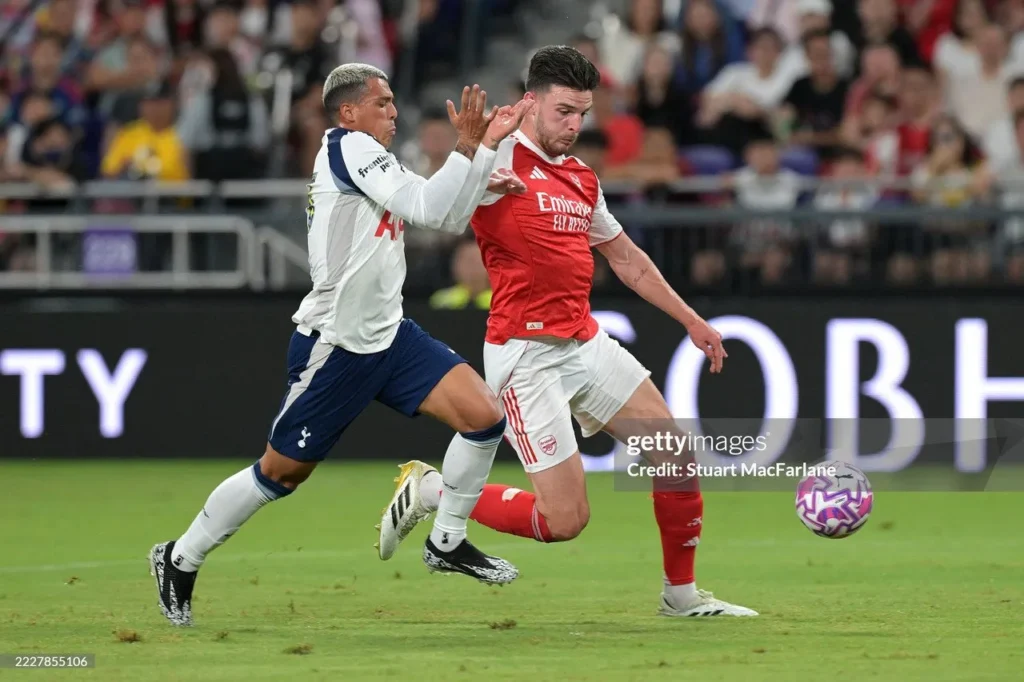Arsenal's 1-0 defeat against Tottenham